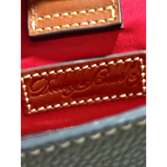 Dooney & Bourke Pebble Grain Zip Satchel Leather Structured MSRP$478 R1930 Green - Picture 8 of 16